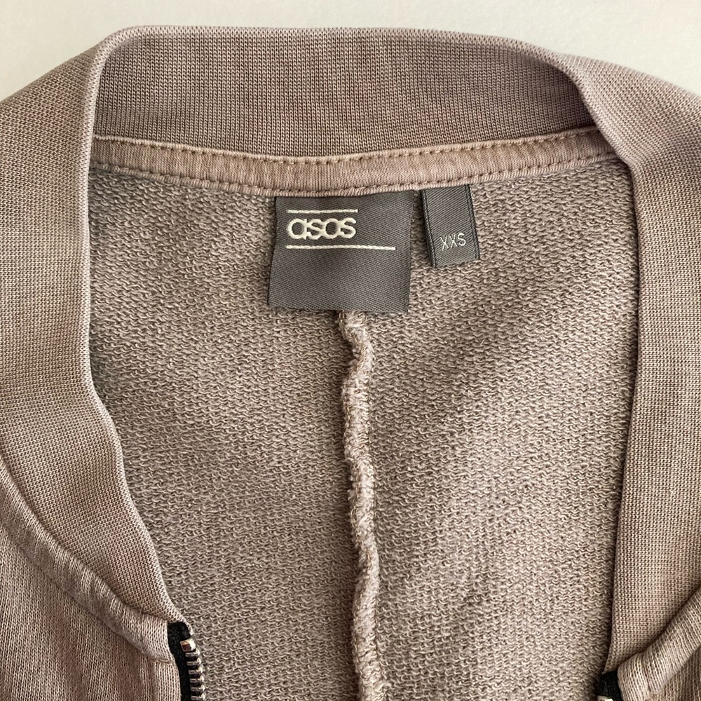 ASOS | Women’s Basic Zip Up Oversized Sweater - Picture 4 of 7